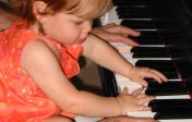 Girl at piano