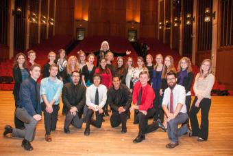 UT String Project Director and Faculty Group Photo