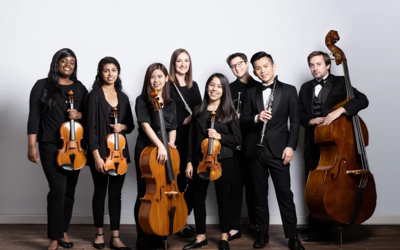 Orchestra musicians